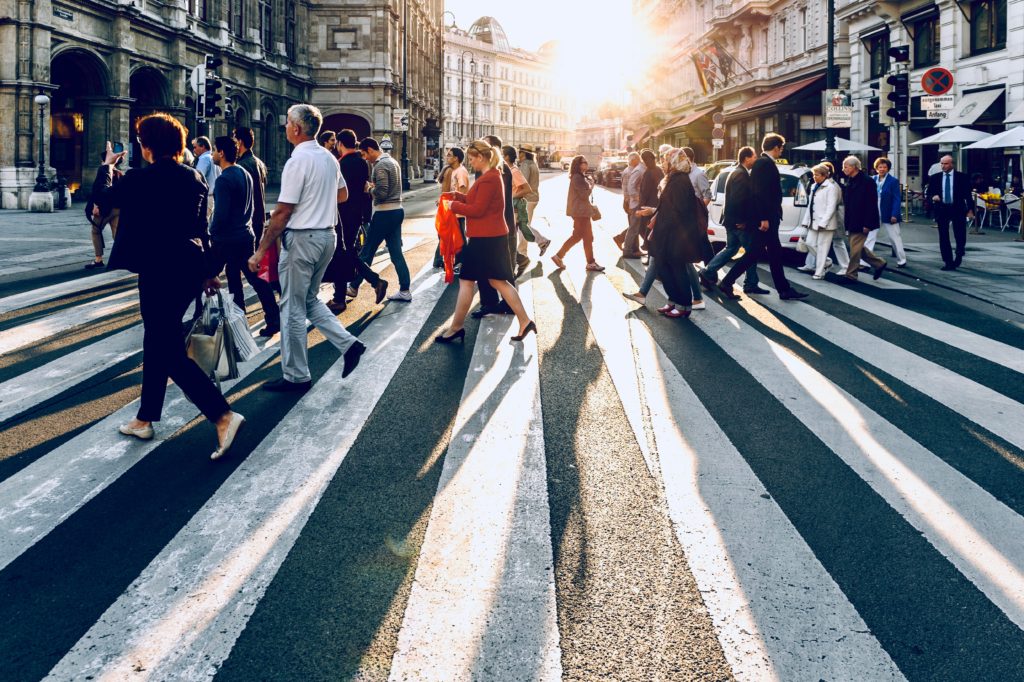 People Crosswalk